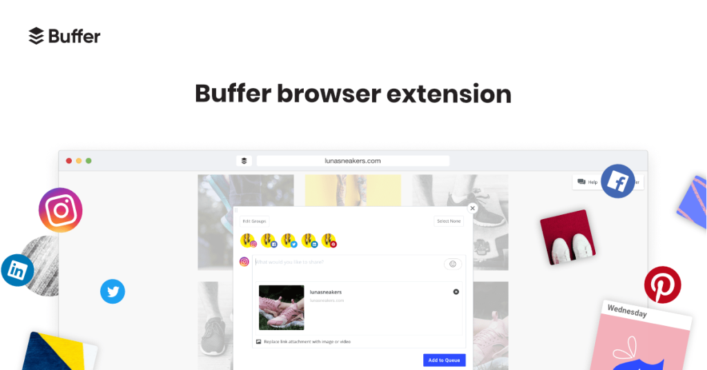 buffer tool marketer